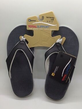 Spenco Total Support Women's Black Sandals